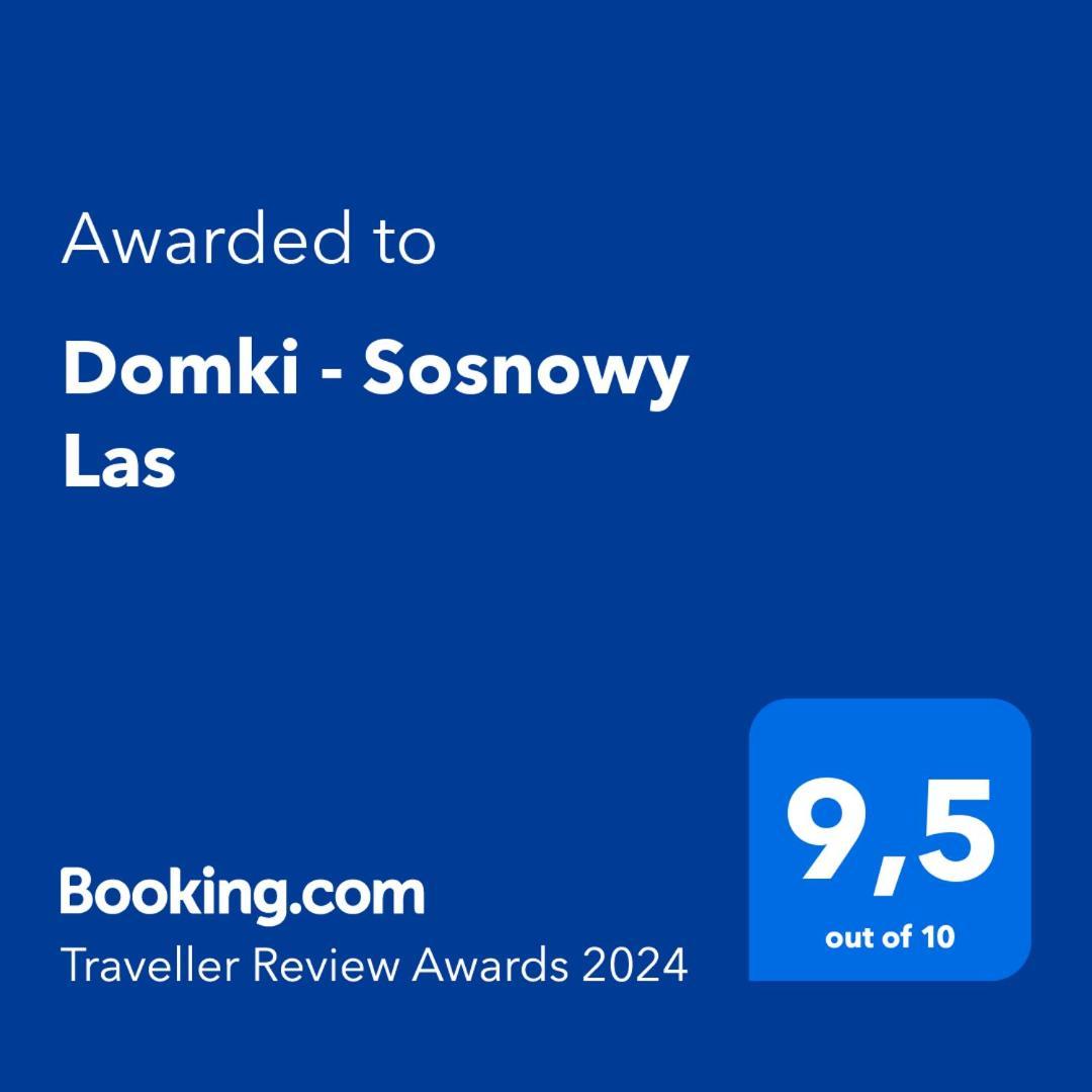 Domki - Sosnowy Las ポビエロボ エクステリア 写真